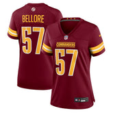 Nick Bellore Washington Commanders Women's Team Game Jersey - Burgundy Jerseys