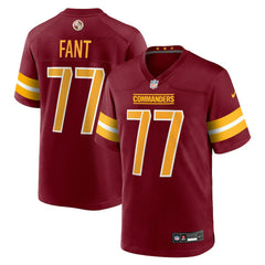 George Fant Washington Commanders Team Game Jersey - Burgundy Jerseys