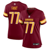 George Fant Washington Commanders Women's Team Game Jersey - Burgundy Jerseys