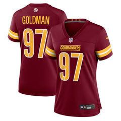 Eddie Goldman Washington Commanders Women's Team Game Jersey - Burgundy Jerseys