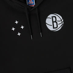 Brooklyn Nets OVO x NBA Fleece Hoodie Black