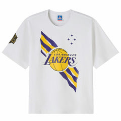 Los Angeles Lakers OVO x NBA Heavyweight T-Shirt White
