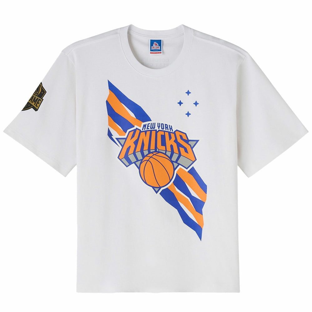 New York Knicks OVO x NBA Heavyweight T-Shirt White outlet