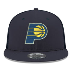 Indiana Pacers Core Logo Meshback 9FIFTY Snapback Hat Navy - New Era