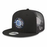 Orlando Magic Core Logo Meshback 9FIFTY Snapback Hat Black - New Era