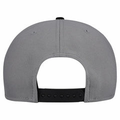 Miami Heat Core Logo Storm Gray Two-Tone 9FIFTY Snapback Hat Gray - New Era