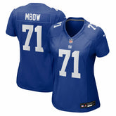 Marcus Mbow New York Giants Women's Team Game Jersey - Royal Jerseys