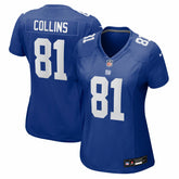 Beaux Collins New York Giants Women's Team Game Jersey - Royal Jerseys