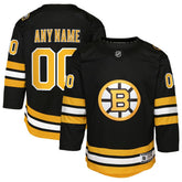 Boston Bruins Youth Home Custom Premier Jersey - Black | US 203453362
