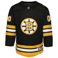 Boston Bruins Youth Home Custom Premier Jersey - Black | US 203453362