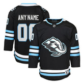 Utah Mammoth Youth Home Premier Custom Jersey - Black | US 203453364