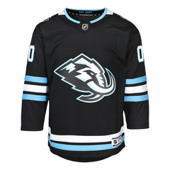 Utah Mammoth Youth Home Premier Custom Jersey - Black | US 203453364