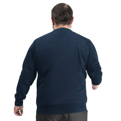 Denver Nuggets G-III Sports by Carl Banks Adaptive Headliner Fleece Crewneck Sweatshirt Navy outlet