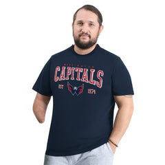 Washington Capitals G-III Sports by Carl Banks Adaptive Classic Team Graphic T-Shirt - Navy | US 203456425