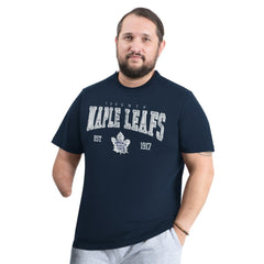 Toronto Maple Leafs G-III Sports by Carl Banks Adaptive Classic Team Graphic T-Shirt - Navy | US 203456428