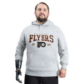 Philadelphia Flyers G-III Sports by Carl Banks Adaptive Classic Team Spirit Fleece Hoodie - Gray | US 203456451