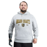 Vegas Golden Knights G-III Sports by Carl Banks Adaptive Classic Team Spirit Fleece Hoodie - Gray | US 203456459