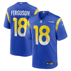 Terrance Ferguson Los Angeles Rams Team Game Jersey - Royal Jerseys