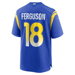 Terrance Ferguson Los Angeles Rams Team Game Jersey - Royal Jerseys