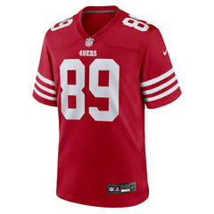 Luke Farrell San Francisco 49ers Team Game Jersey - Scarlet Jerseys