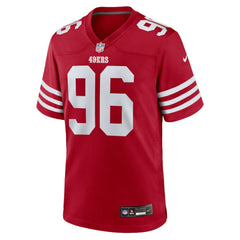 Jordan Jefferson San Francisco 49ers Team Game Jersey - Scarlet Jerseys