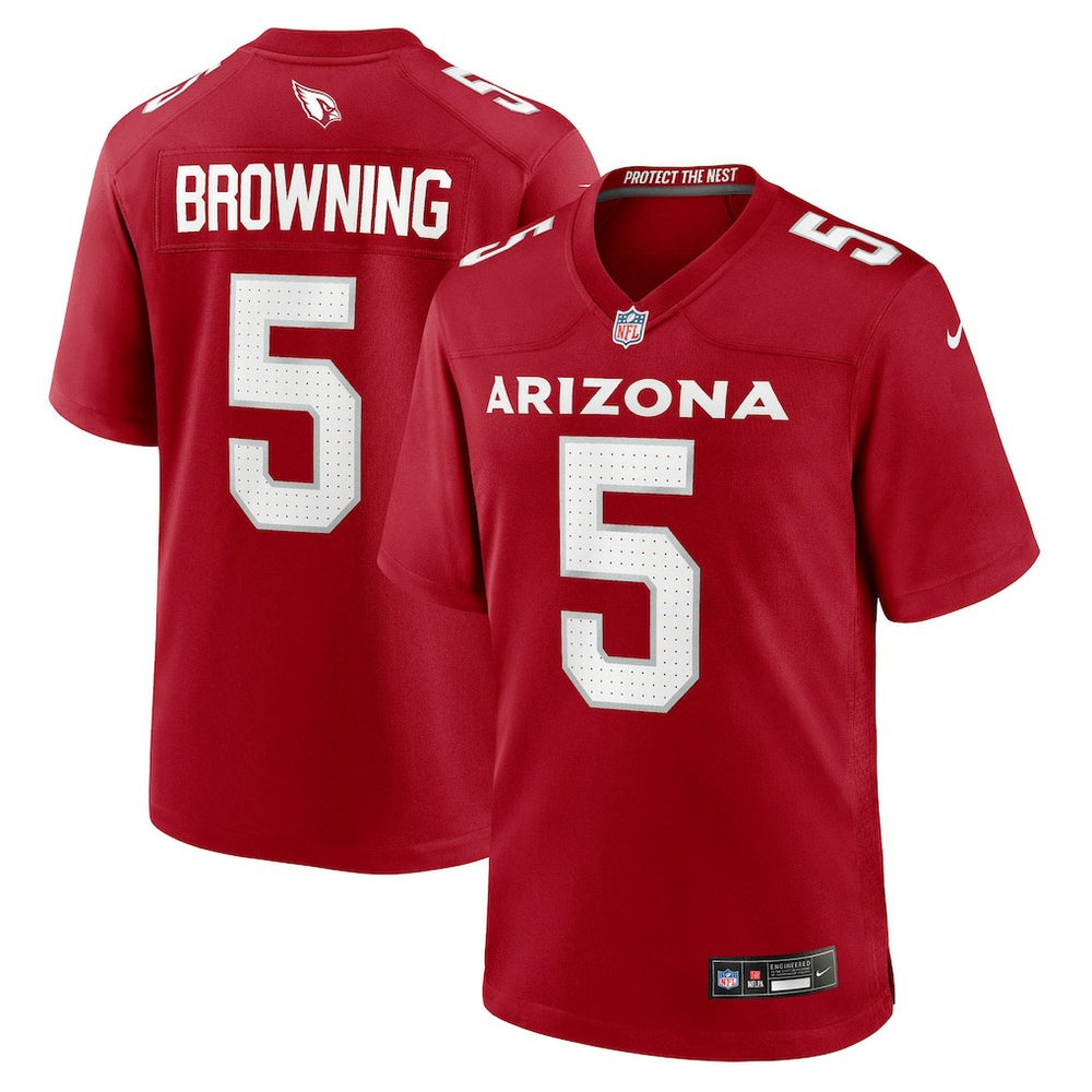 Baron Browning Arizona Cardinals Team Game Jersey - Cardinal Jerseys