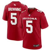 Baron Browning Arizona Cardinals Team Game Jersey - Cardinal Jerseys
