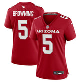 Baron Browning Arizona Cardinals Women's Team Game Jersey - Cardinal Jerseys
