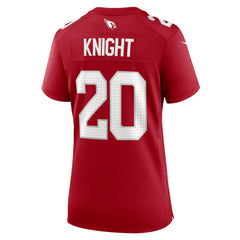 Zonovan Knight Arizona Cardinals Women's Team Game Jersey - Cardinal Jerseys
