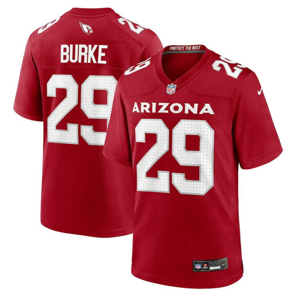 Denzel Burke Arizona Cardinals Team Game Jersey - Cardinal Jerseys