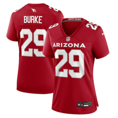 Denzel Burke Arizona Cardinals Women's Team Game Jersey - Cardinal Jerseys