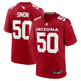 Cody Simon Arizona Cardinals Team Game Jersey - Cardinal Jerseys