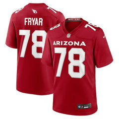 Josh Fryar Arizona Cardinals Team Game Jersey - Cardinal Jerseys
