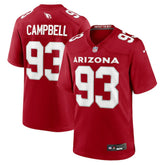 Calais Campbell Arizona Cardinals Team Game Jersey - Cardinal Jerseys