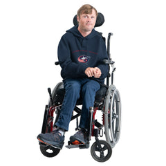 Columbus Blue Jackets G-III Sports by Carl Banks Adaptive Classic Team Arc Fleece Hoodie - Navy | US 203456960