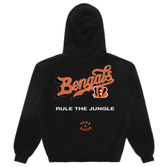 Cincinnati Bengals Born x Raised Unisex Pro Script Hoodie - Black Hoodies