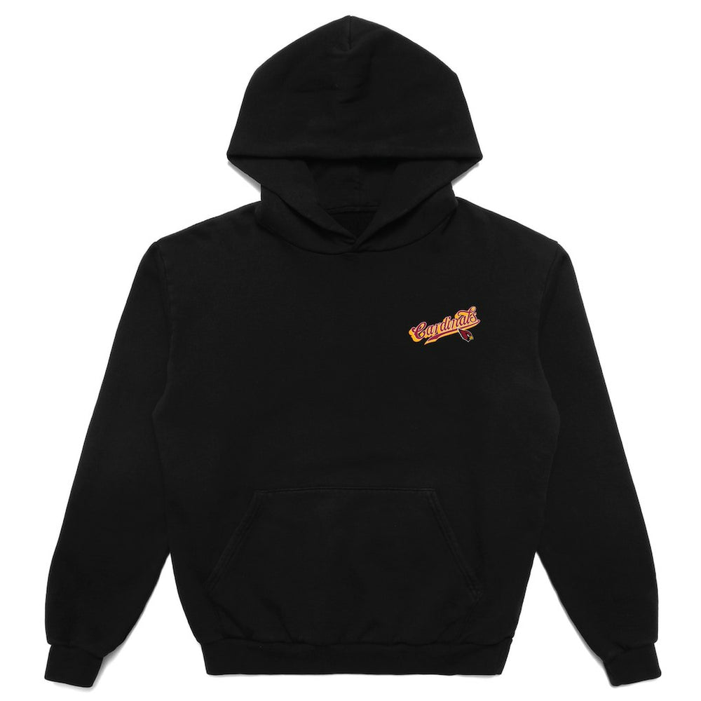 Arizona Cardinals Born x Raised Unisex Pro Script Hoodie - Black Hoodies