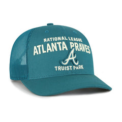 Atlanta Braves '47 Contemporary Hitch Adjustable Trucker Hat - Teal Hats