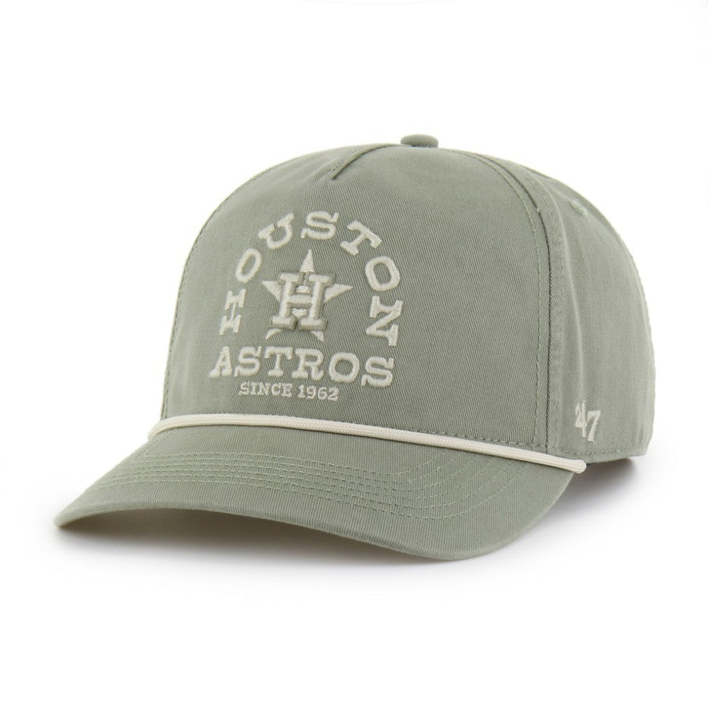 Houston Astros '47 Canyon Ranchero Hitch Adjustable Hat - Olive Hats