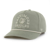 Baltimore Orioles '47 Canyon Ranchero Hitch Adjustable Hat - Olive Hats