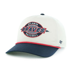 Atlanta Braves '47 Frame Out Hitch Adjustable Hat - Natural Hats