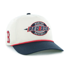 Boston Red Sox '47 Frame Out Hitch Adjustable Hat - Natural/Navy Hats