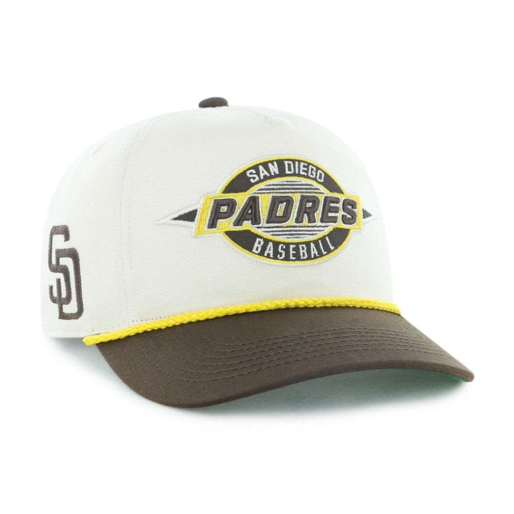 San Diego Padres '47 Frame Out Hitch Adjustable Hat - Natural/Brown Hats