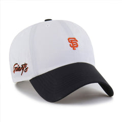 San Francisco Giants '47 Vista Mini Clean Up brrr° Adjustable Hat - White/Black Hats