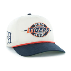 Detroit Tigers '47 Youth Frame Out Hitch Adjustable Hat - Natural/Navy Hats