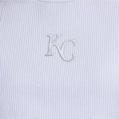 Kansas City Royals Starter Women's Pastels Ribbed Tank Top - Light Blue Tanks