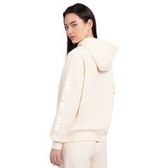 San Diego Padres Starter Women's Pastel Relaxed Hoodie - Cream Hoodies