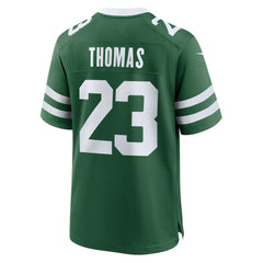Azareye'h Thomas New York Jets Team Game Jersey - Legacy Green Jerseys