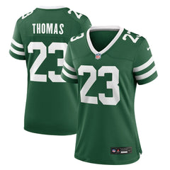 Azareye'h Thomas New York Jets Women's Team Game Jersey - Legacy Green Jerseys