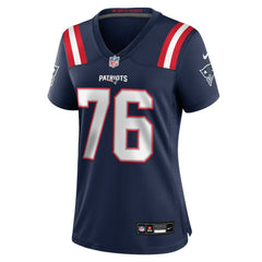 Morgan Moses New England Patriots Women's Team Game Jersey - Navy Jerseys